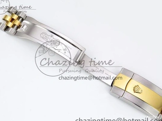 MiroTime 0112 DateJust 36 126233 Clean 1:1 Best Edition 904L Steel YG Textured Stick Dial on SS YG Jubilee Bracelet VR Trendy 1494